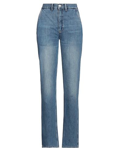 FRAME Denim trousers Blue 85% Cotton, 15% Re-Used Cotton