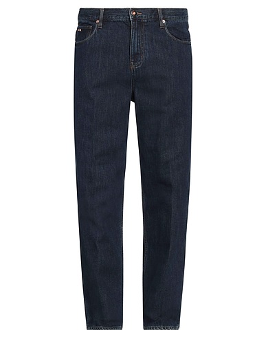 EMPORIO ARMANI Denim pants Blue 90% Cotton, 10% Hemp