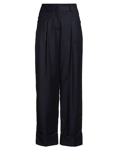 PESERICO Casual trouser EASY Midnight blue 99% Virgin Wool, 1% Elastane