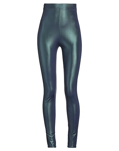 ALEXANDRE VAUTHIER Leggings Deep teal 93% Viscose, 7% Elastane