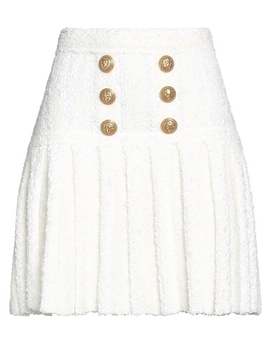 BALMAIN Mini-jupe 32% Chanvre, 30% Viscose, 24% Fibres synthétiques, 9% Coton, 5% Lin