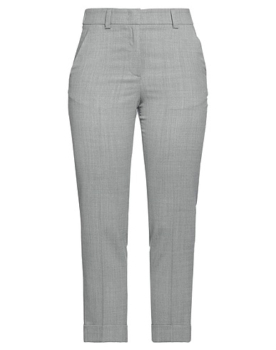 PESERICO Casual trouser EASY Grey 60% Wool, 38% Polyester, 2% Elastane