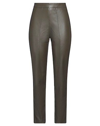 JIJIL Casual trouser Military green 100% Polyester