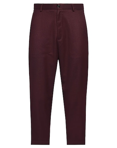 MOOD_ONE Casual trouser Purple 60% Polyester, 40% Viscose