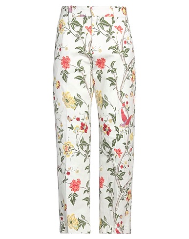 RAG & BONE x LAURA ASHLEY Pantaloni jeans Bianco 100% Cotone