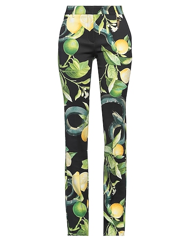 ROBERTO CAVALLI Casual trouser Black 96% Viscose, 4% Elastane