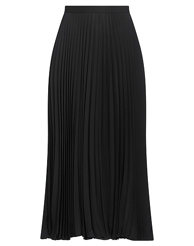VALENTINO GARAVANI Midi skirt Black 100% Silk