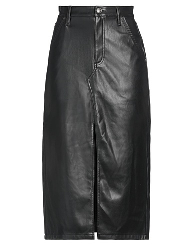 RAG & BONE Midi skirt Black 100% Polyester, Polyurethane