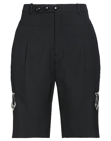 NAMACHEKO Shorts & Bermuda NERO 55% Poliestere, 45% Lana