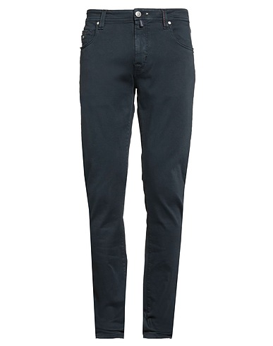 TRAMAROSSA Denim pants Midnight blue 85% Cotton, 11% Polyester, 4% Elastane
