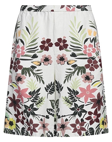 VALENTINO GARAVANI Shorts & Bermuda Off white 100% Hemp