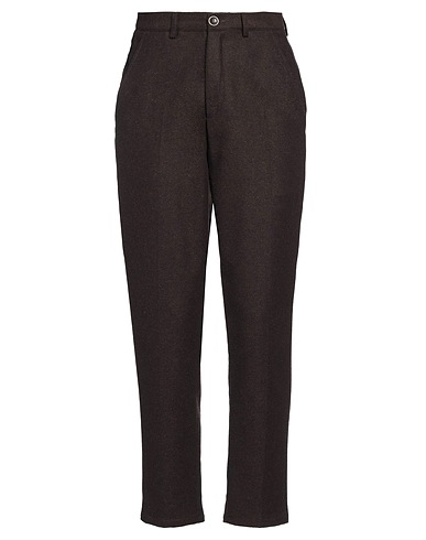 MOOD_ONE Hosen Dunkelbraun 70% Baumwolle, 20% Polyester, 10% Andere Fasern