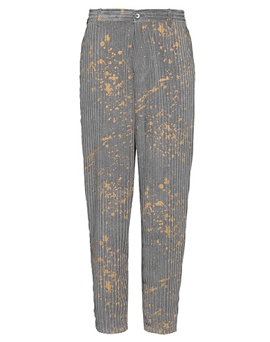 MOOD_ONE Casual pants Grey 91% Polyester, 9% Polyamide