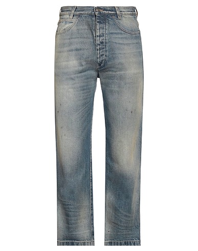 GUCCI Denim trousers Blue 100% Cotton