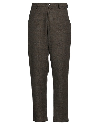 MOOD_ONE Pantalone Verde militare 40% Cotone, 30% Lana, 30% Poliestere