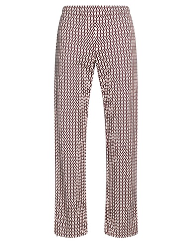 VALENTINO GARAVANI Casual pants Plum 56% Polyamide, 44% Cotton, Polyester
