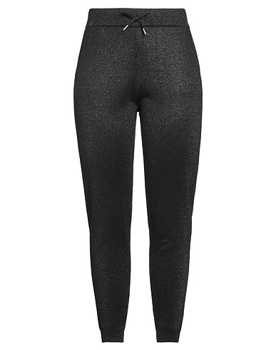 SUN 68 Casual trouser Black 45% Cotton, 40% Wool, 8% Polyamide, 7% Metallic fiber