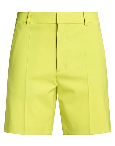 VALENTINO GARAVANI Shorts & Bermuda Lime green 100% Polyester