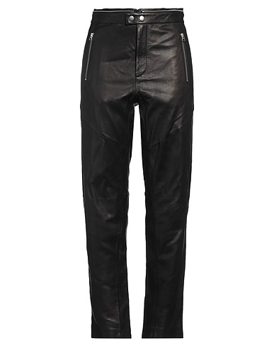 RAG & BONE 가죽 팬츠 블랙 100% 램스킨