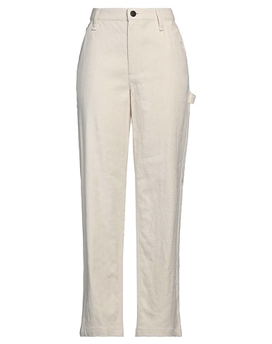 RAG & BONE Casual trouser Off white 83% Cotton, 16% Linen, 1% Elastane