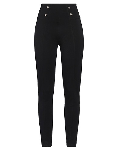 LIU •JO Leggings Black 82% Viscose, 13% Polyamide, 5% Elastane