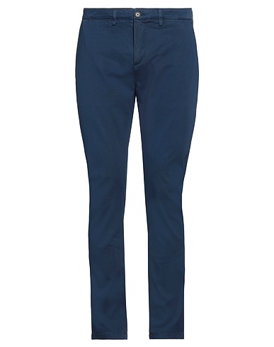 DEPARTMENT 5 Casual trouser Navy blue 97% Cotton, 3% Elastane