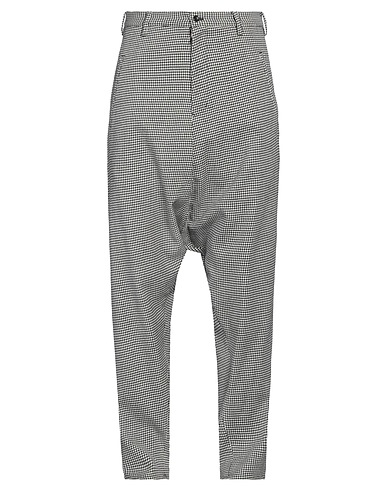 SULVAM Casual trouser Black 95% Wool, 5% Nylon