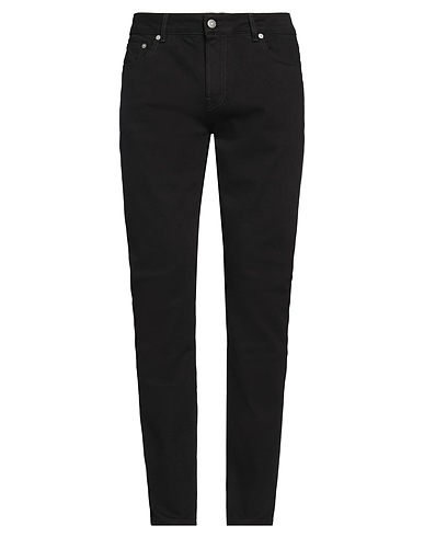 ROBERTO CAVALLI Denim trousers Black 98% Cotton, 2% Elastane