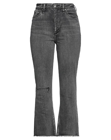 RAG & BONE Bootcut Jeans Black 99% Cotton, 1% Elastane