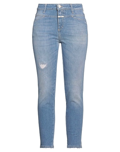 CLOSED Denim trousers Blue 98% Organic cotton, 2% Elastane