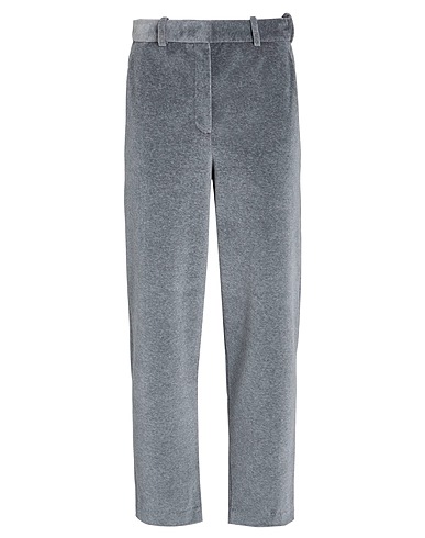 CIRCOLO 1901 Casual trouser Light grey 80% Cotton, 20% Elastane