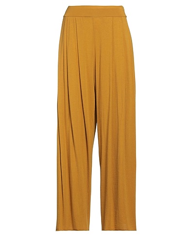 LABO.ART Casual trouser Mustard 97% Cotton, 3% Elastane