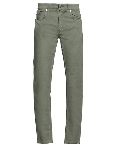 DEPARTMENT 5 Casual trouser Military green 99% Cotton, 1% Elastane