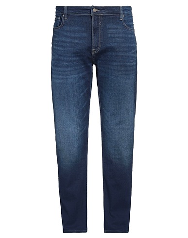 GUESS Denim trousers Blue 94% Cotton, 5% Polyester, 1% Elastane