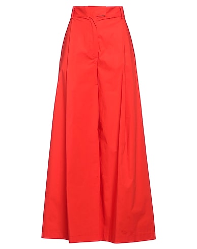 CO.GO Casual trouser Tomato red 97% Cotton, 3% Elastane