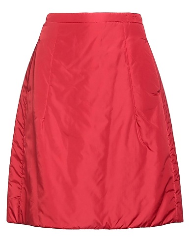 ASPESI Midi skirt Brick red 100% Polyamide