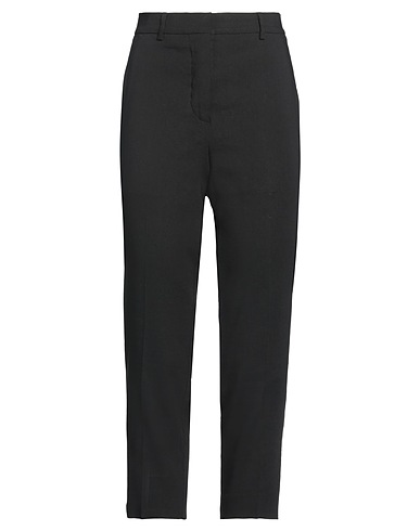 JUCCA パンツ ブラック リネン 62% / レーヨン 35% / ポリウレタン 3%