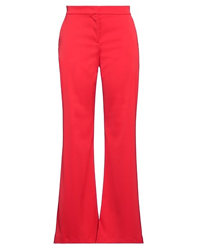 PINKO Casual trouser Red 97% Polyester, 3% Elastane