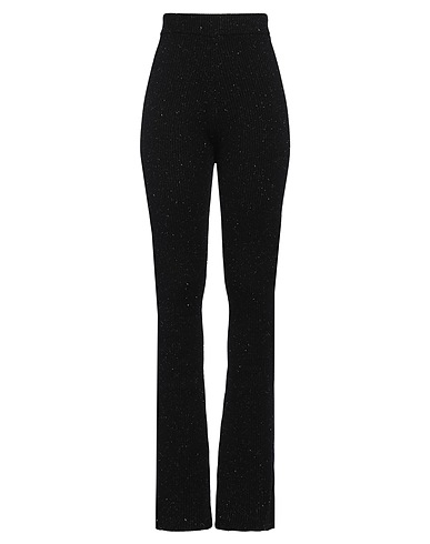 PESERICO Pantalone Nero 60% Lana Vergine, 17% Seta, 13% Viscosa, 9% Cachemire, 1% Poliestere