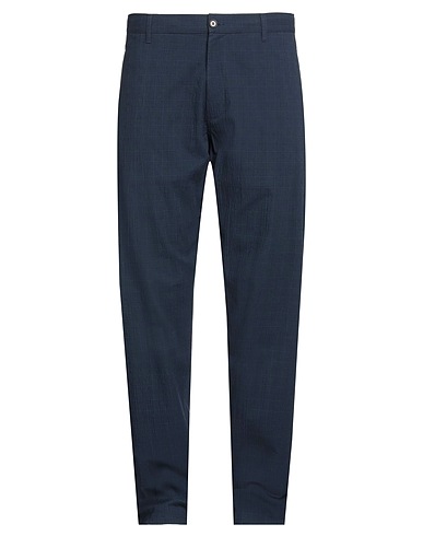 ASPESI Casual trouser Navy blue 99% Cotton, 1% Elastane