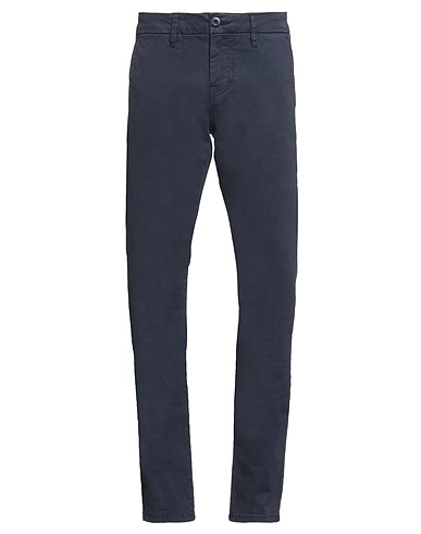 GUESS Casual pants Midnight blue 97% Cotton, 3% Elastane
