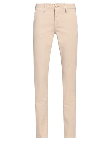 GUESS Casual pants Beige 97% Cotton, 3% Elastane