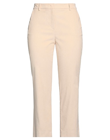 WEEKEND MAX MARA Casual pants Beige 99% Cotton, 1% Elastane