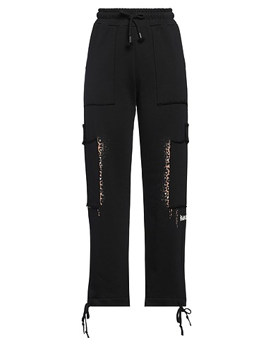 DISCLAIMER Casual trouser Black 100% Cotton