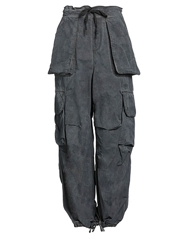 A PAPER KID Casual trouser Charcoal 60% Cotton, 40% Nylon