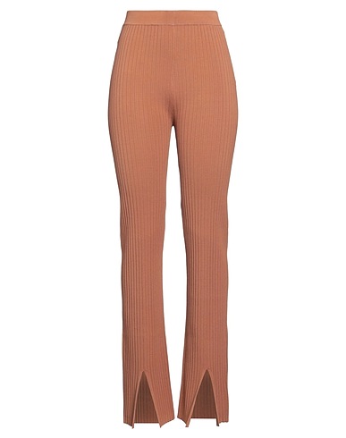 NANUSHKA Casual trouser Brown 52% Recycled viscose, 46% Recycled polyamide, 2% Elastane