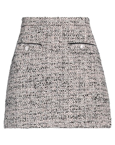 MAJE Mini skirt Light pink 31% Acrylic, 28% Cotton, 21% Polyester, 11% Other Fibres, 9% Wool