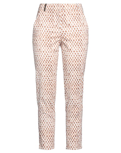 PESERICO Casual trouser White 98% Cotton, 2% Elastane