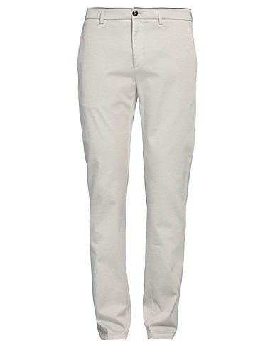 DEPARTMENT 5 Casual trouser Grey 98% Cotton, 2% Rubber