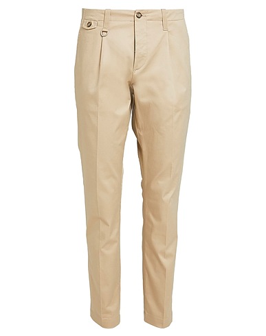 PAOLO PECORA Trousers 97% Cotton, 3% Elastane